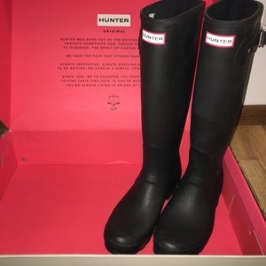 Hunter Original Tall Matte Rainboots